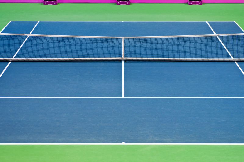 Asphalt Paving For Pickleball Or Tennis Courts In Community And Residential Settings