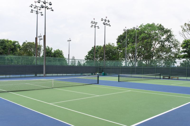 Asphalt Paving For Pickleball Or Tennis Courts In Community And Residential Settings